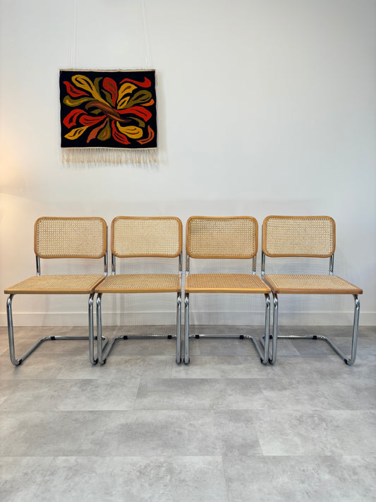 Lot De 4 Chaises B32 - Marcel Breuer